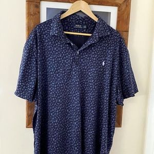 Men’s polo floral print